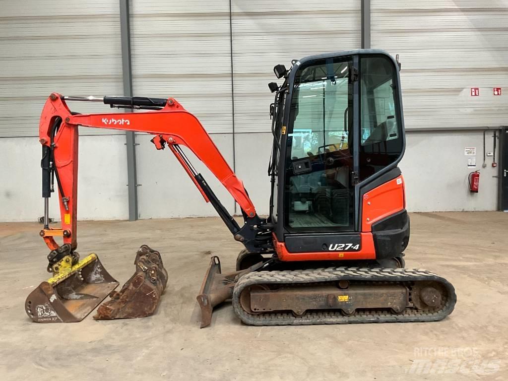 Kubota U 27-4 ミニ油圧ショベル 7t以下（ミニユンボ・ミニディガー）