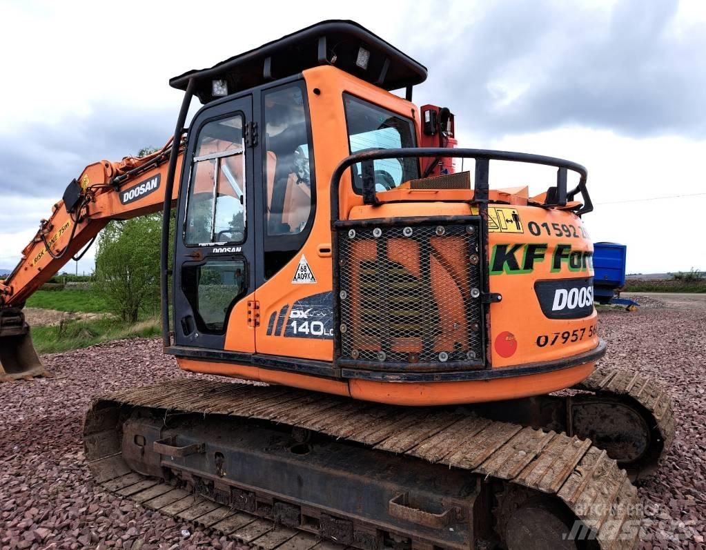 Doosan DX 140 LCR-3 ハーベスター
