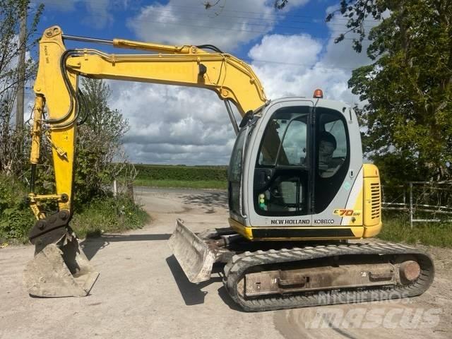 New Holland E 70 SR 中型油圧ショベル 7ｔ-12ｔ（ユンボ・パワーショベル・バックホー）
