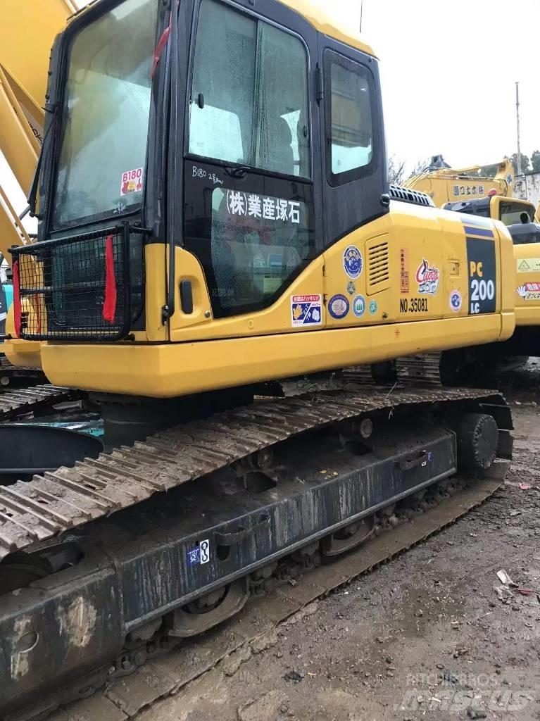 Komatsu pc200-7 大型油圧ショベル12t以上（パワーショベル・ユンボ）