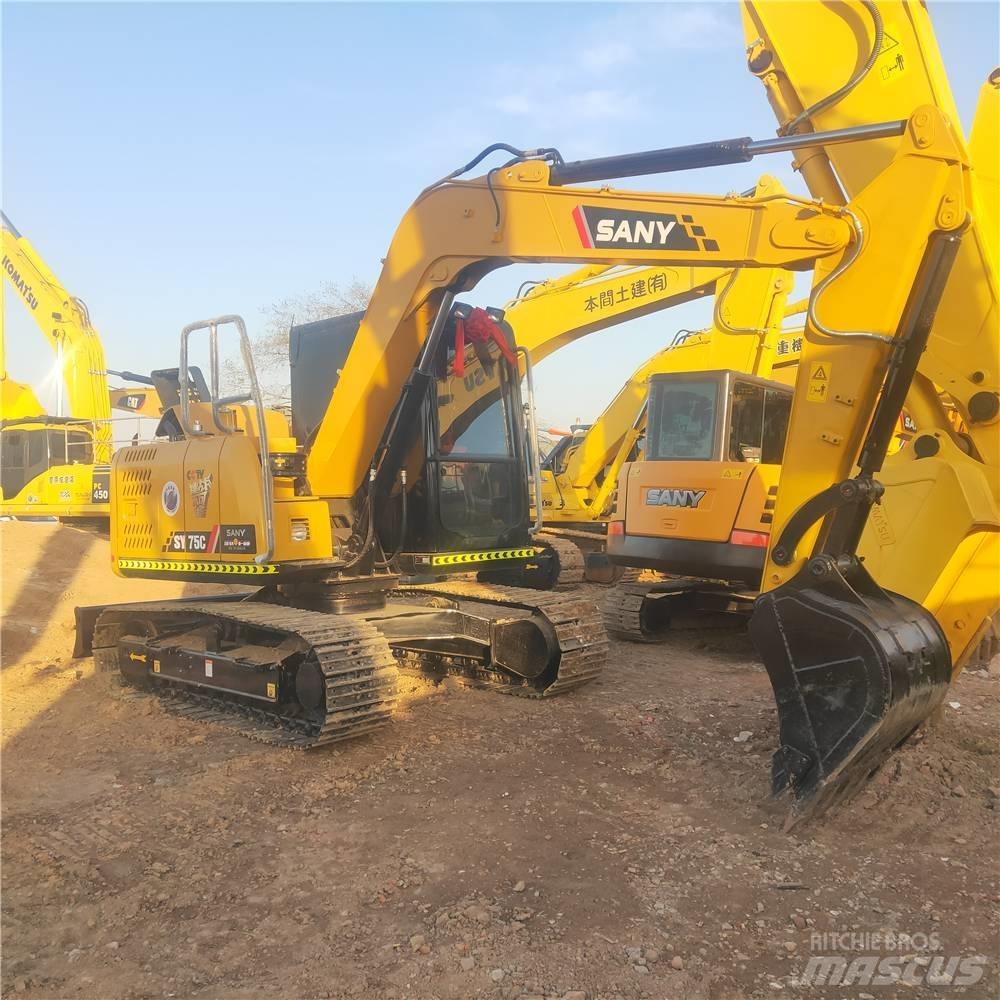 Sany SY 75 C 大型油圧ショベル12t以上（パワーショベル・ユンボ）