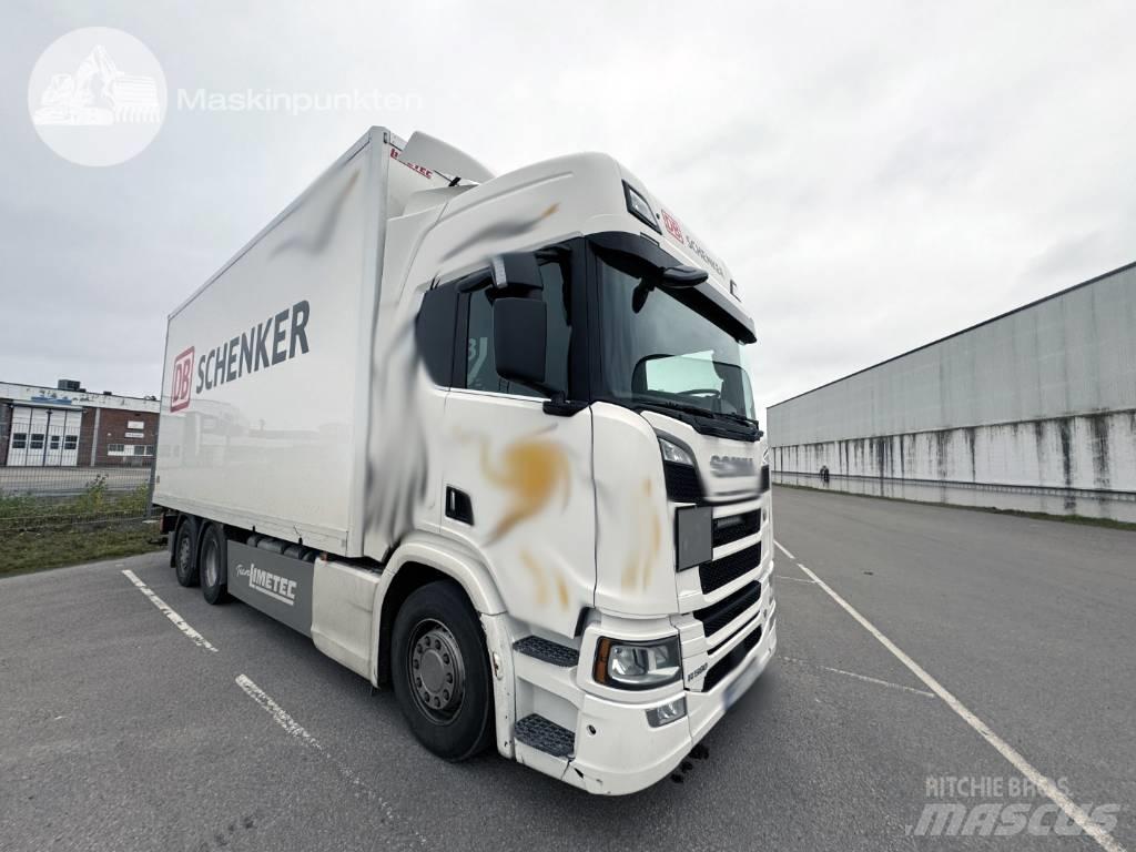 Scania R 580 ボックスボディー、ウイング、箱車