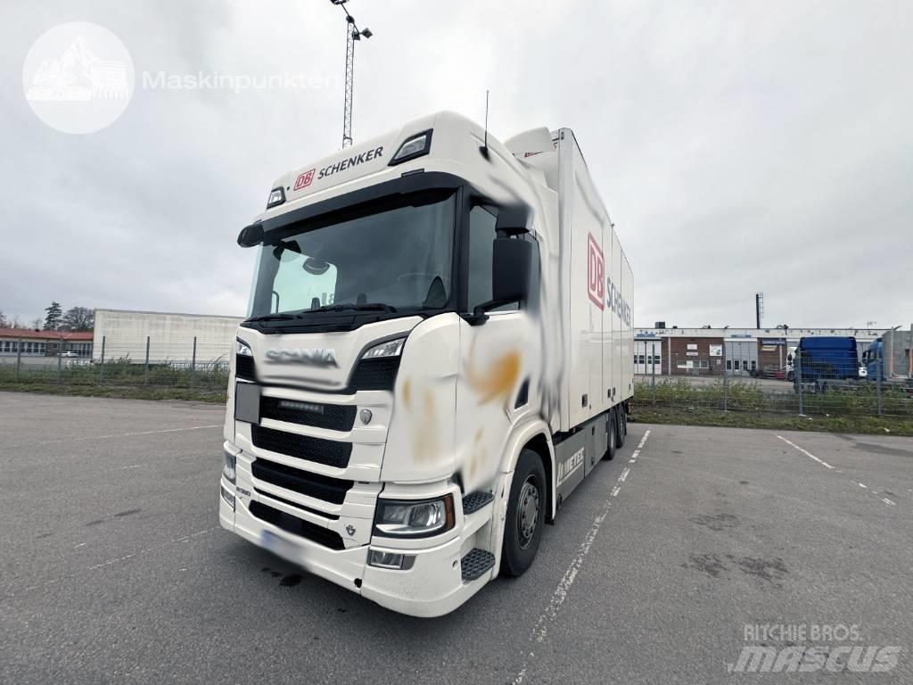 Scania R 580 ボックスボディー、ウイング、箱車