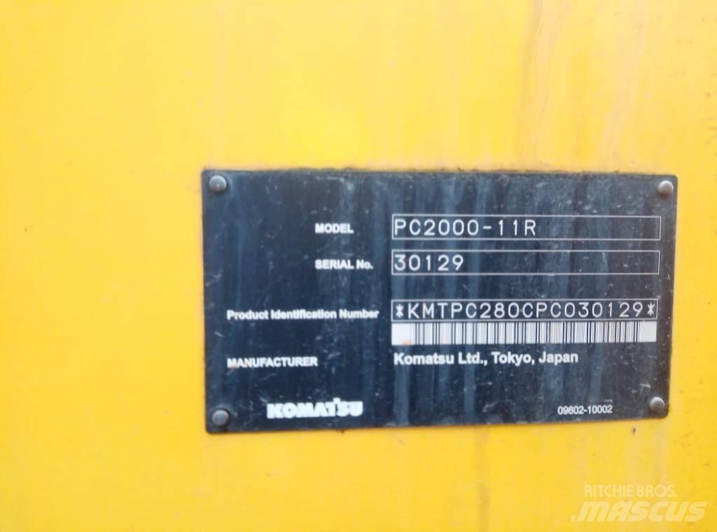Komatsu PC 2000 大型油圧ショベル12t以上（パワーショベル・ユンボ）