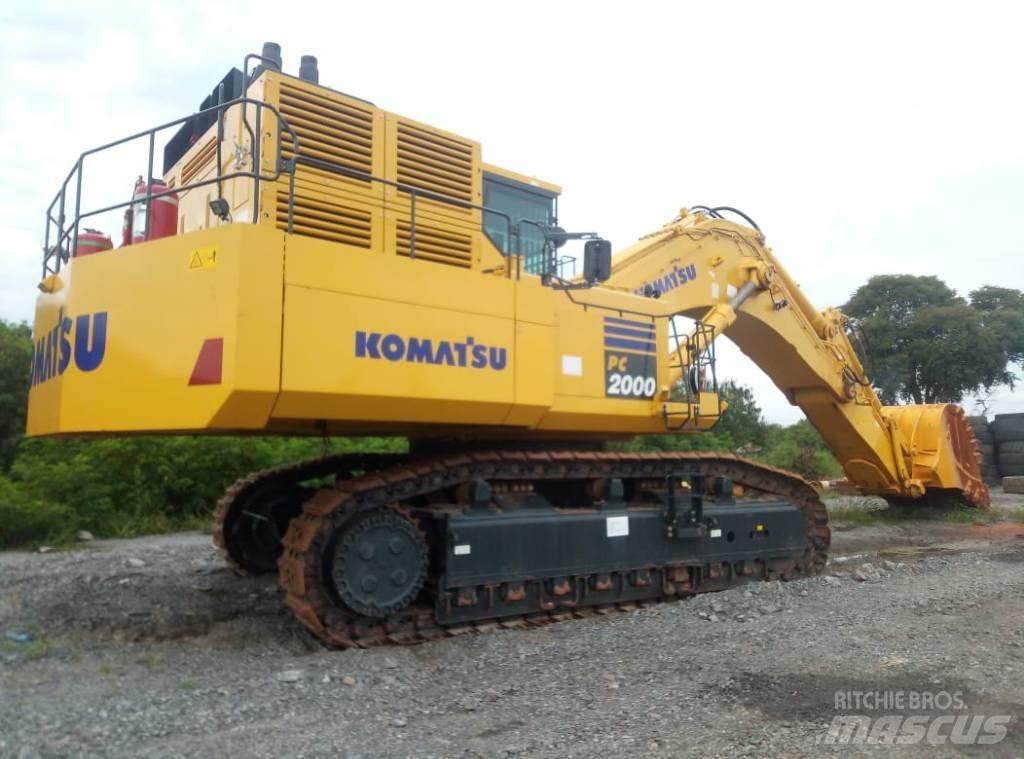 Komatsu PC 2000 大型油圧ショベル12t以上（パワーショベル・ユンボ）