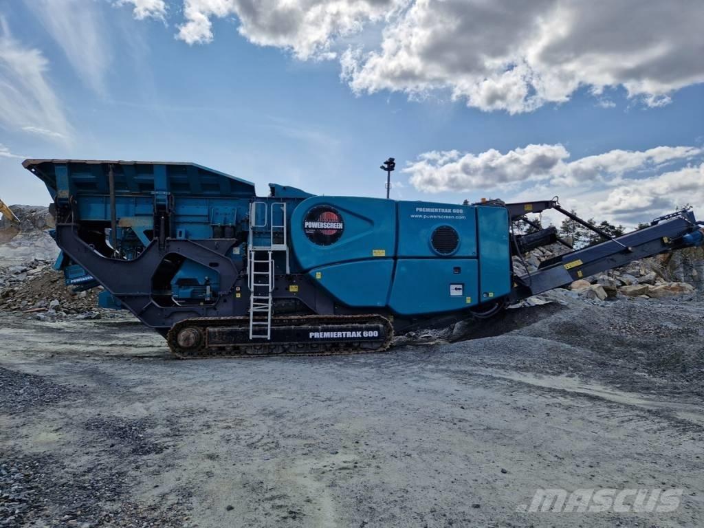 PowerScreen PT600E 自走式クラッシャー