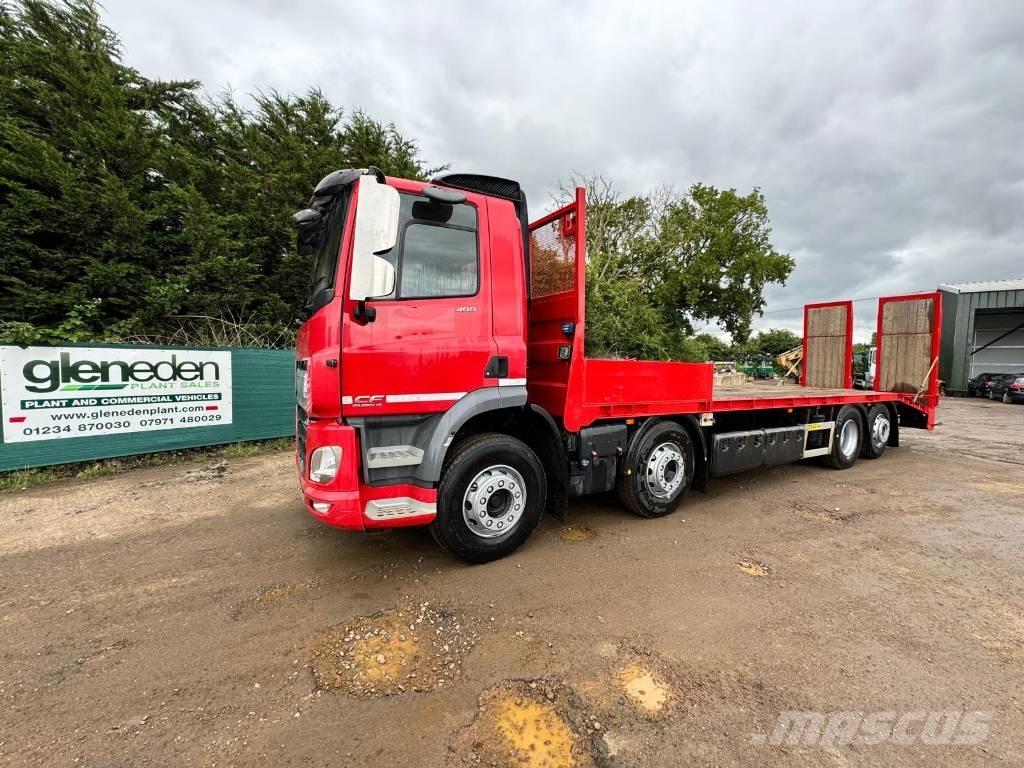 DAF CF 400 平ボディー／ウインチトラック