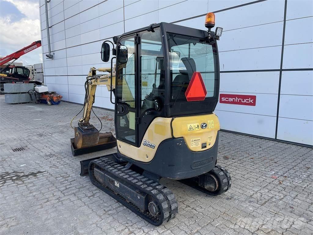 Yanmar SV22 ホイール式油圧ショベル（パワーショベル・ユンボ・バックホー）