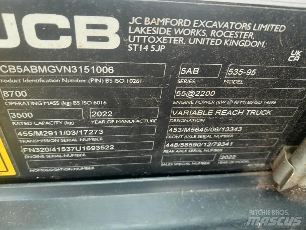 JCB 535-95 テレスコーピックハンドラー