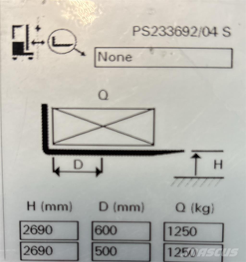Atlet PS125 ウォーキンフォークリフト