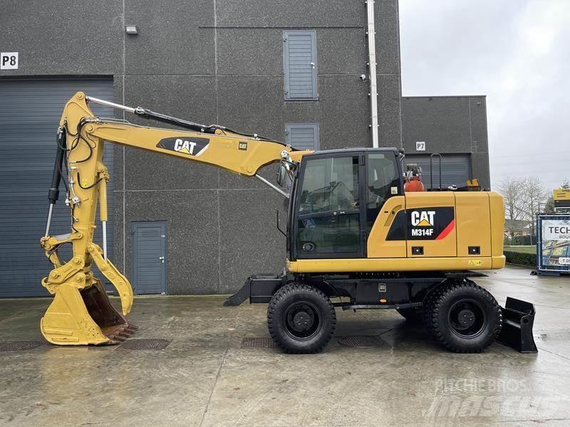 CAT M 314 F ホイール式油圧ショベル（パワーショベル・ユンボ・バックホー）
