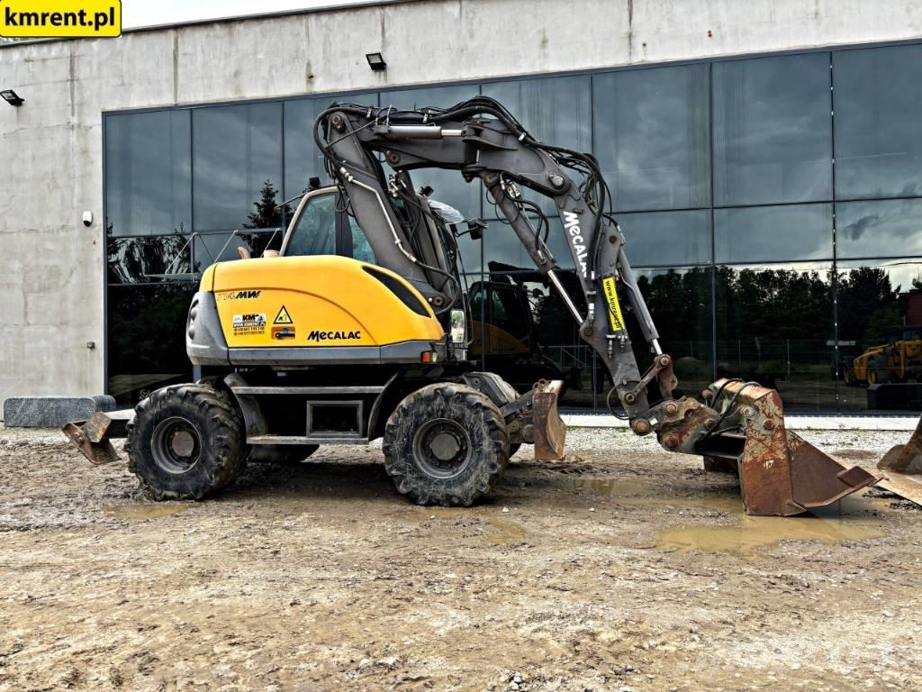 Mecalac 714 MW ホイール式油圧ショベル（パワーショベル・ユンボ・バックホー）