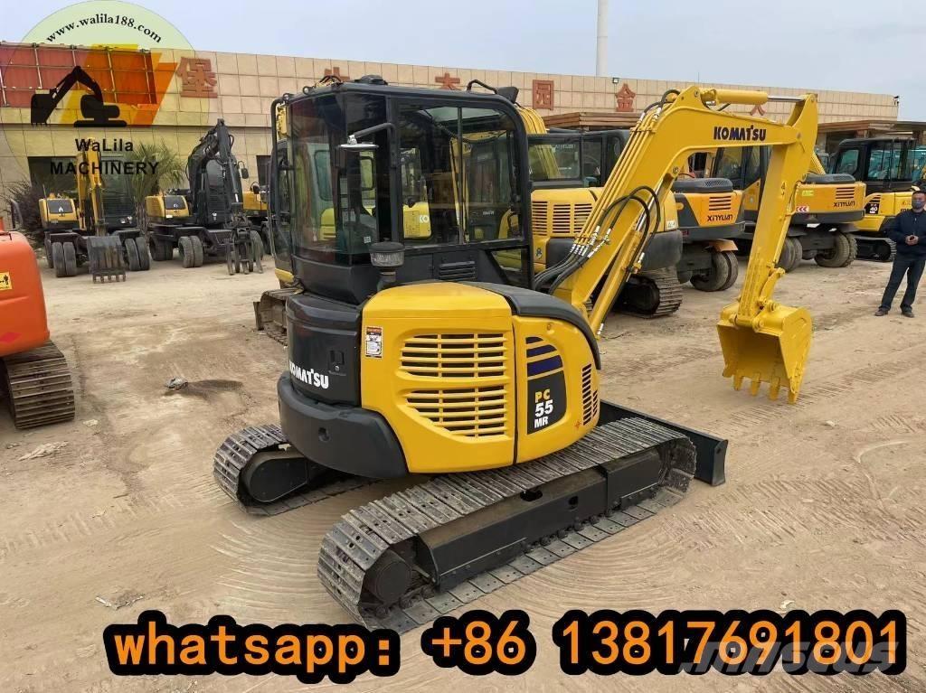 Komatsu PC 55 MR-3 ミニ油圧ショベル 7t以下（ミニユンボ・ミニディガー）
