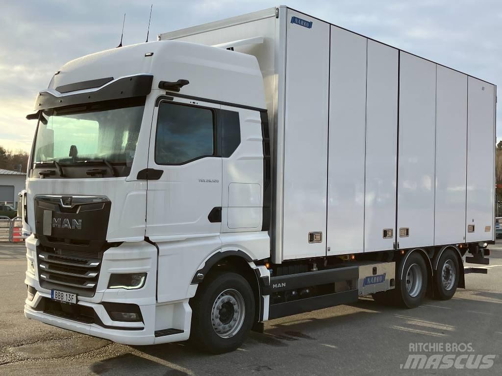 MAN TGX 26.520 ボックスボディー、ウイング、箱車