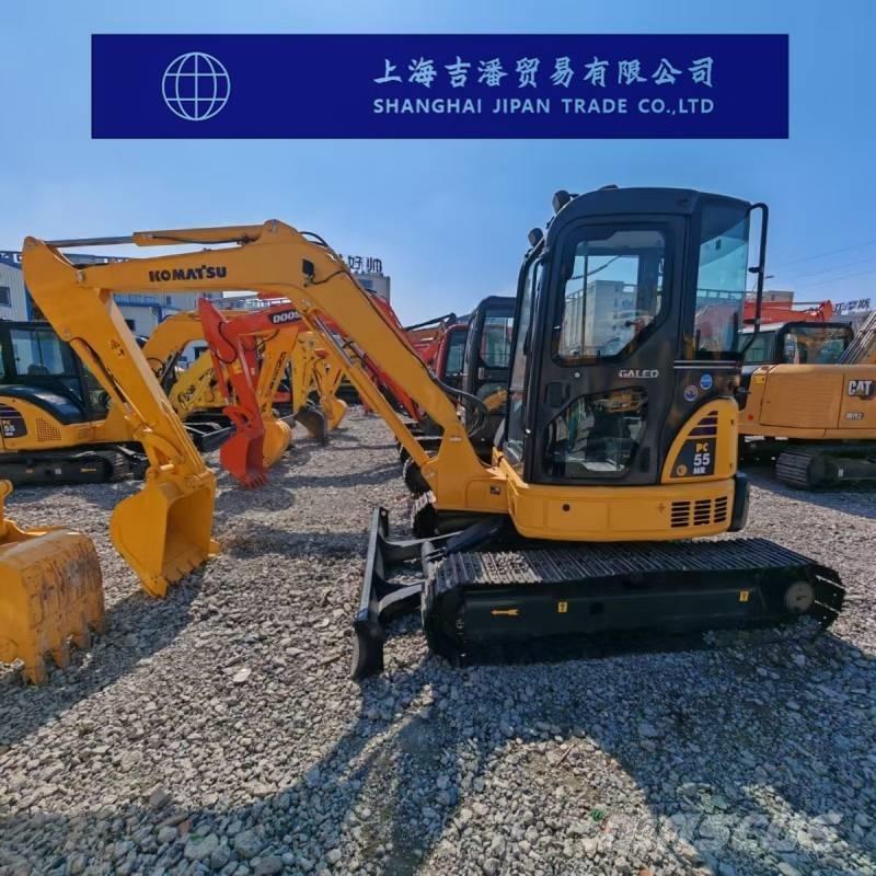 Komatsu PC 55 MR ミニ油圧ショベル 7t以下（ミニユンボ・ミニディガー）