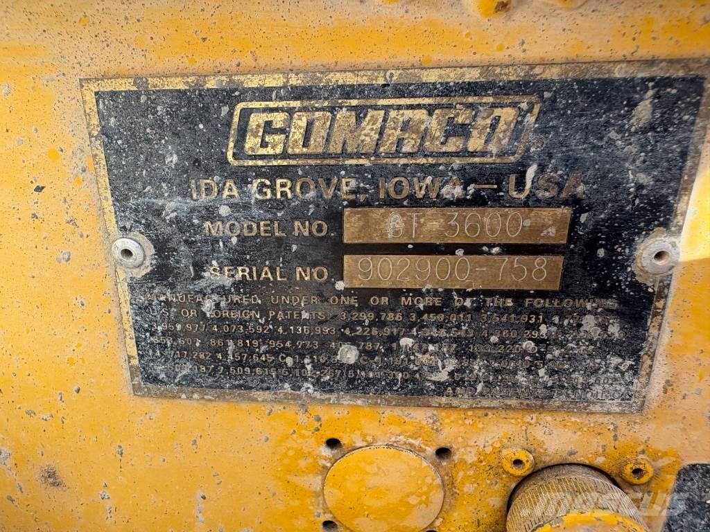 Gomaco GT 3600 コンクリートペーバー