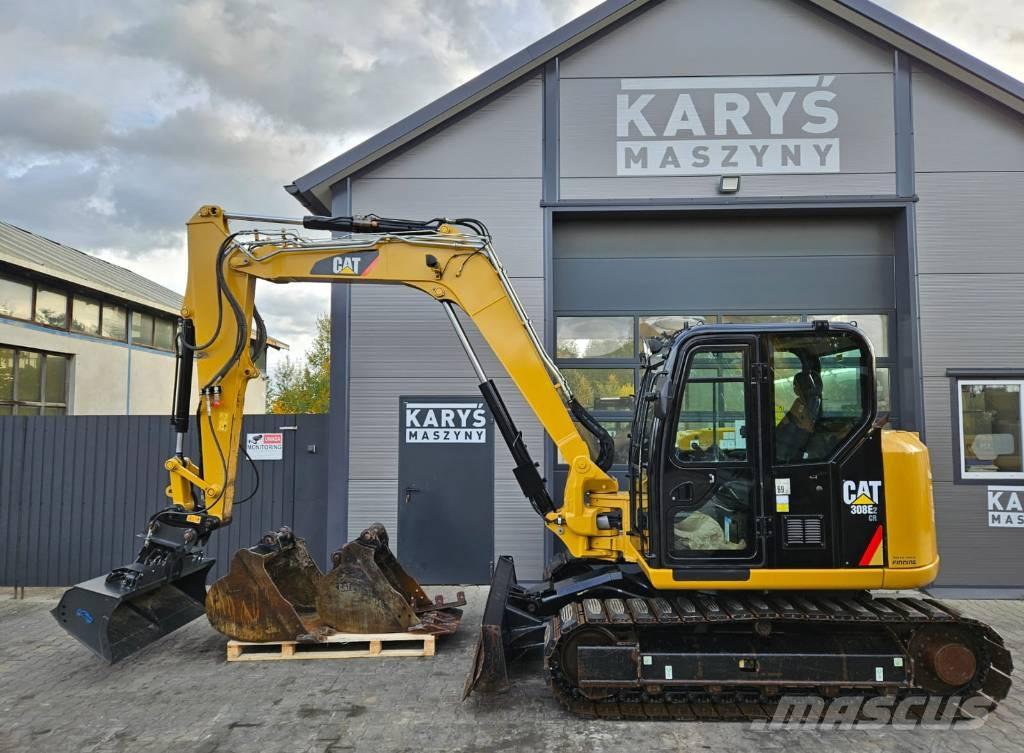 CAT 308 E 2 CR 中型油圧ショベル 7ｔ-12ｔ（ユンボ・パワーショベル・バックホー）