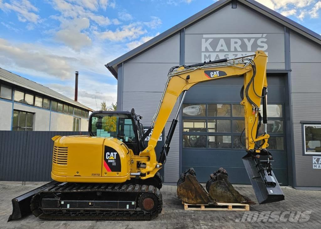 CAT 308 E 2 CR 中型油圧ショベル 7ｔ-12ｔ（ユンボ・パワーショベル・バックホー）
