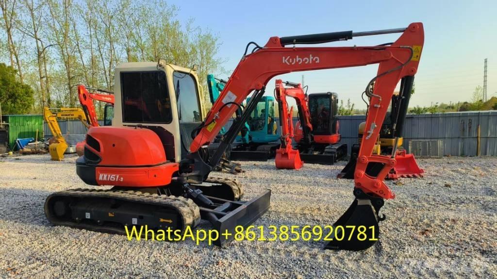 Kubota KX 161 ミニ油圧ショベル 7t以下（ミニユンボ・ミニディガー）