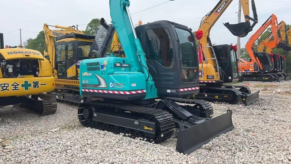 Kobelco SK 75 中型油圧ショベル 7ｔ-12ｔ（ユンボ・パワーショベル・バックホー）