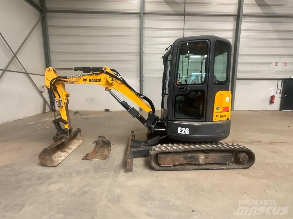 Bobcat E 26 EM ミニ油圧ショベル 7t以下（ミニユンボ・ミニディガー）