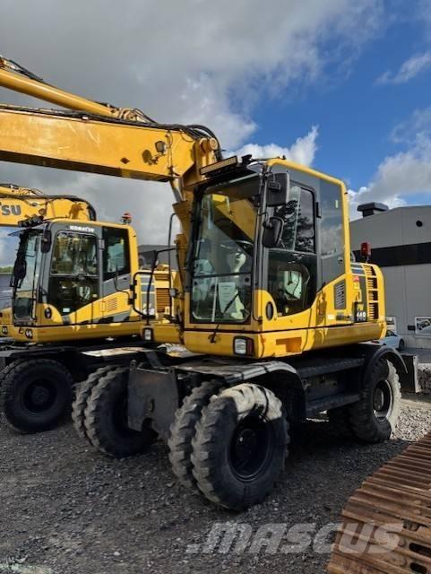 Komatsu PW 148-8 ホイール式油圧ショベル（パワーショベル・ユンボ・バックホー）