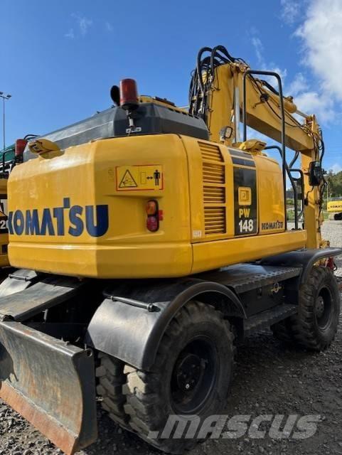 Komatsu PW 148-8 ホイール式油圧ショベル（パワーショベル・ユンボ・バックホー）