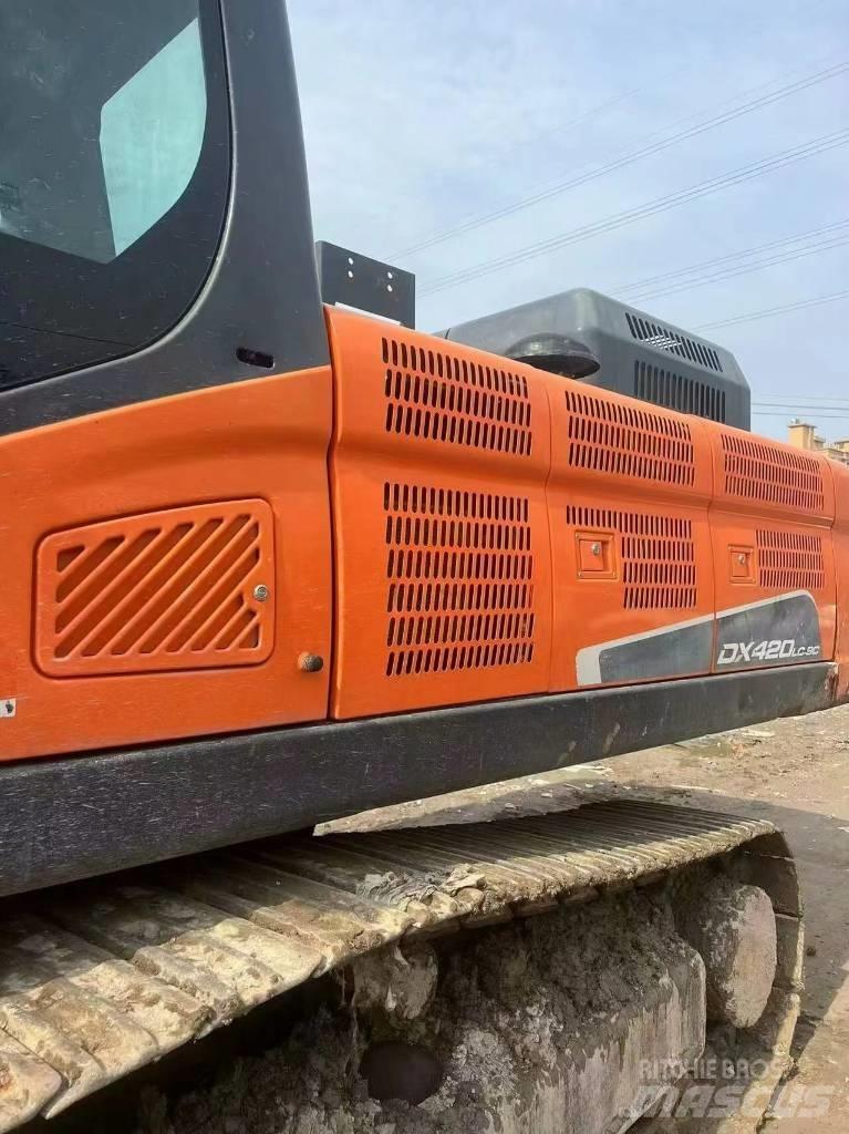 Doosan DX420LC 中型油圧ショベル 7ｔ-12ｔ（ユンボ・パワーショベル・バックホー）