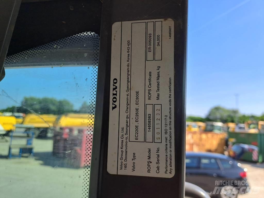 Volvo EC220EL 大型油圧ショベル12t以上（パワーショベル・ユンボ）