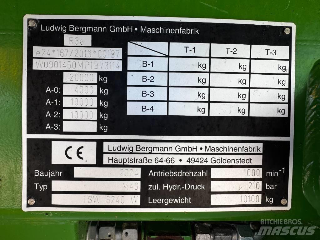 Bergmann TSW 6240 W 肥料散布機
