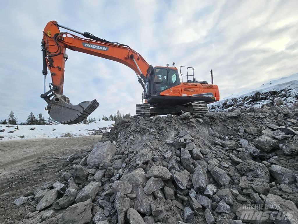 Doosan DX 340 LC 大型油圧ショベル12t以上（パワーショベル・ユンボ）