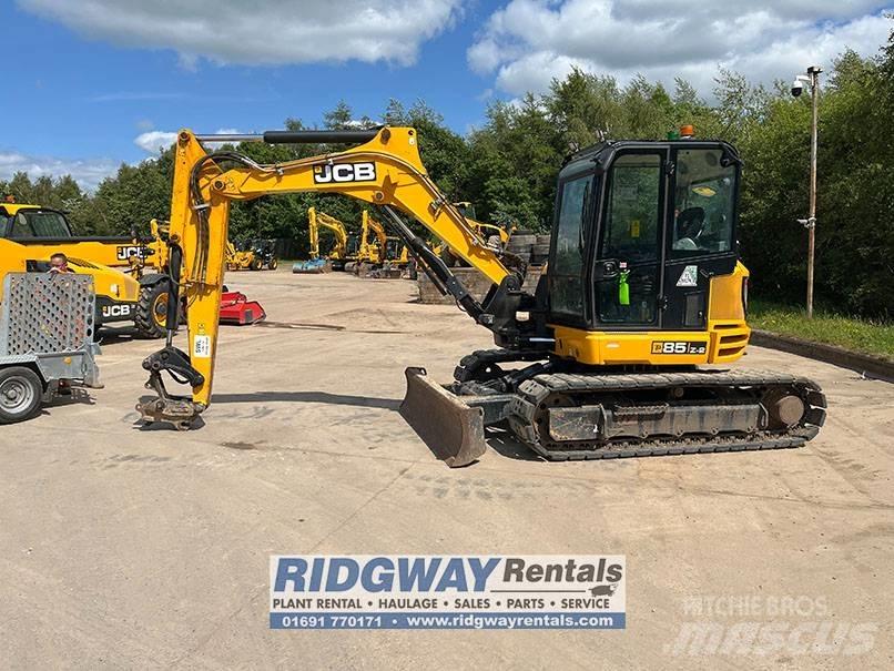 JCB 85 Z-2 中型油圧ショベル 7ｔ-12ｔ（ユンボ・パワーショベル・バックホー）
