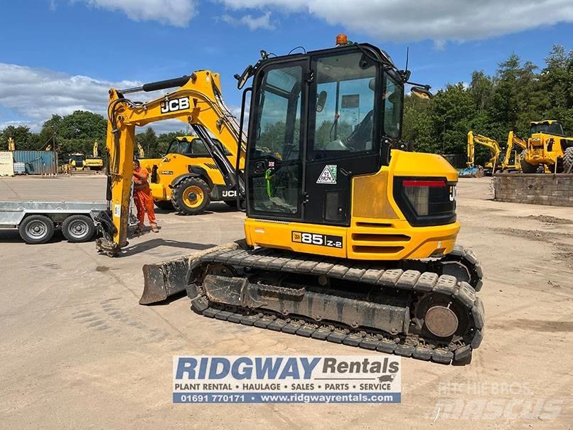 JCB 85 Z-2 中型油圧ショベル 7ｔ-12ｔ（ユンボ・パワーショベル・バックホー）