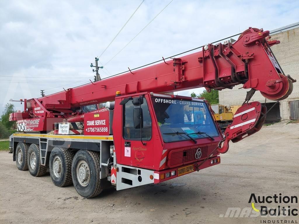 Krupp 4070L クレーントラック、ユニック車