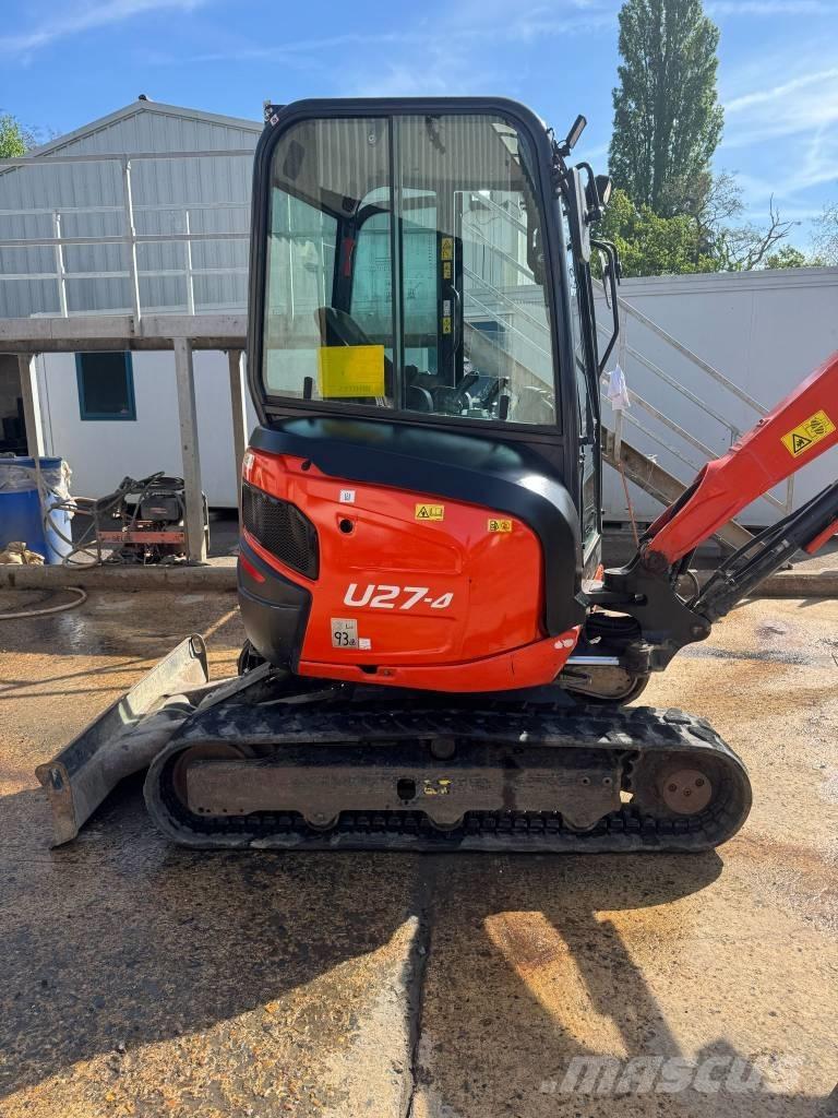 Kubota U 27-4 ミニ油圧ショベル 7t以下（ミニユンボ・ミニディガー）