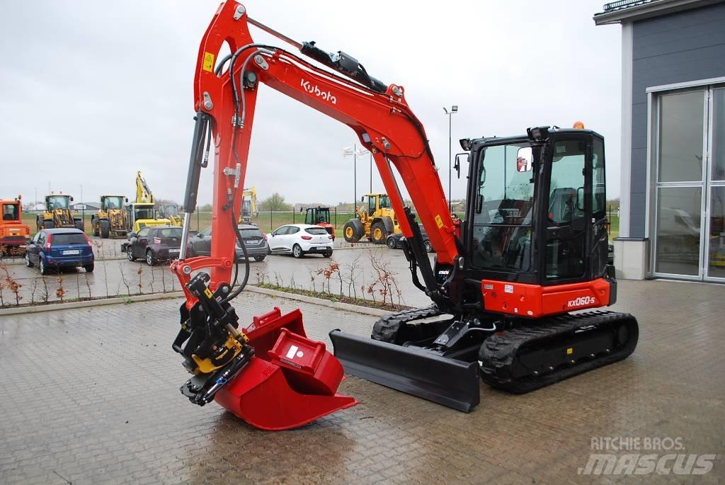 Kubota KX 060 - 6 tons ミニ油圧ショベル 7t以下（ミニユンボ・ミニディガー）