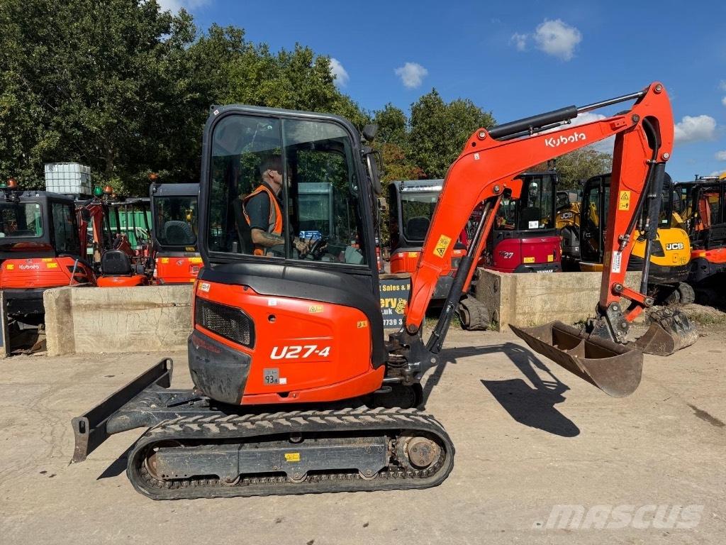 Kubota U 27-4 ミニ油圧ショベル 7t以下（ミニユンボ・ミニディガー）