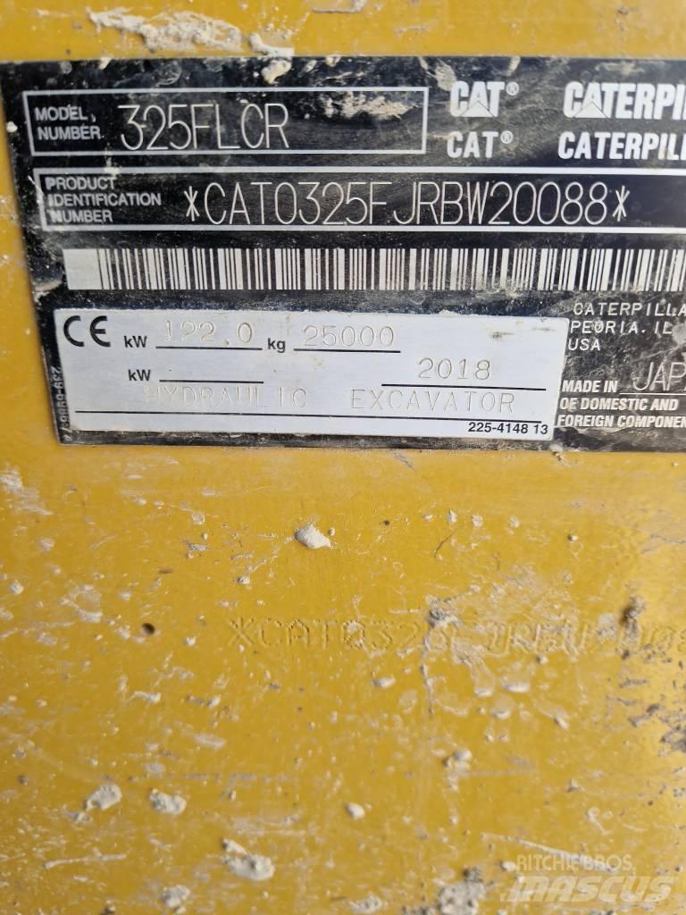 CAT 325 F 大型油圧ショベル12t以上（パワーショベル・ユンボ）