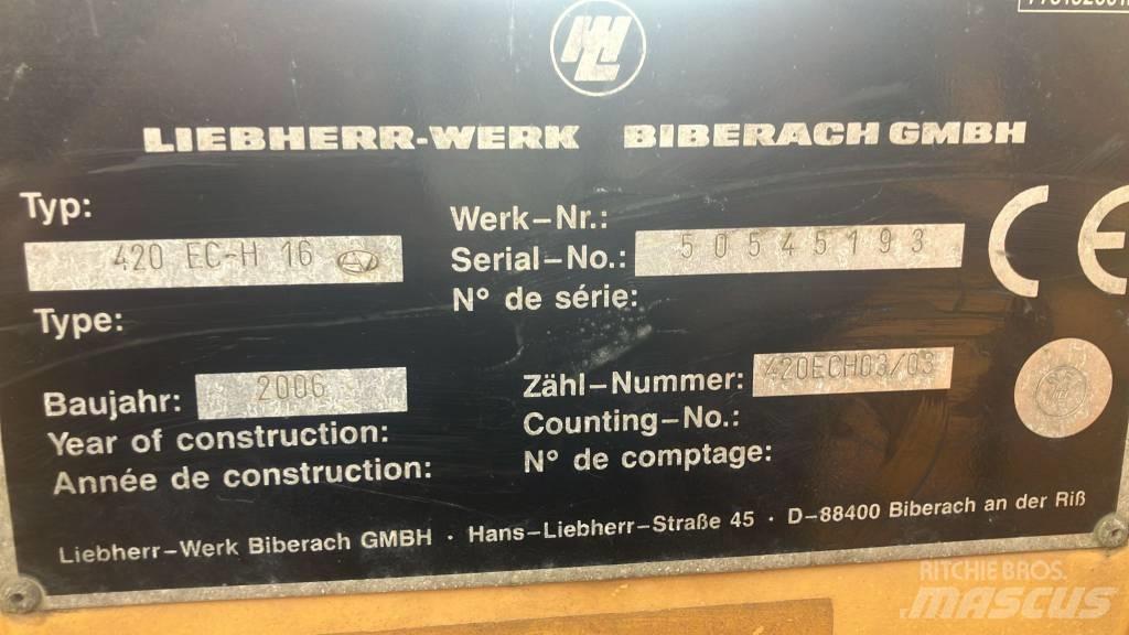 Liebherr 420 EC-H16 タワークレーン