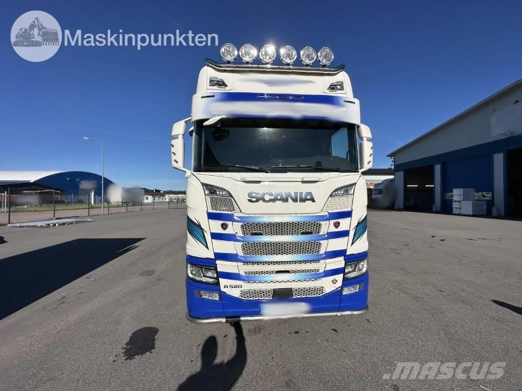 Scania R 520 ボックスボディー、ウイング、箱車