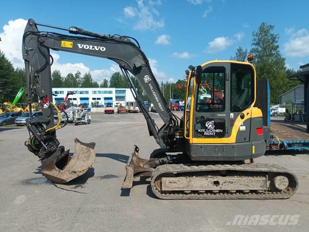 Volvo ECR 88 PLUS 中型油圧ショベル 7ｔ-12ｔ（ユンボ・パワーショベル・バックホー）