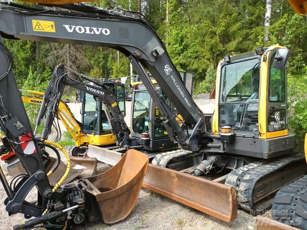 Volvo ECR 88 PLUS 中型油圧ショベル 7ｔ-12ｔ（ユンボ・パワーショベル・バックホー）
