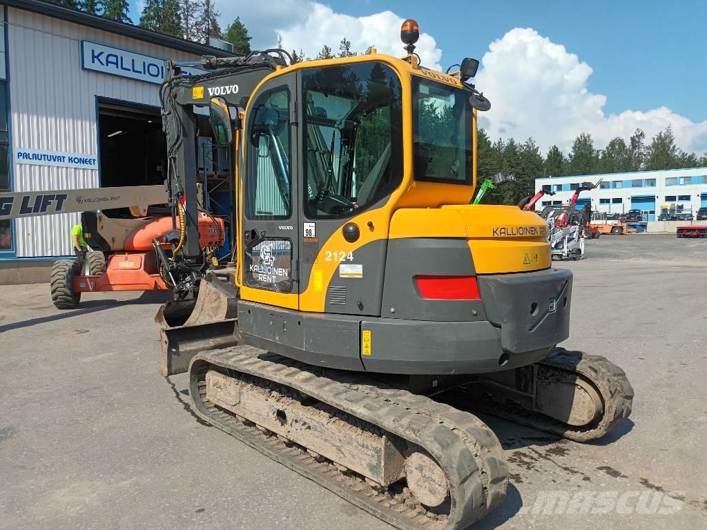 Volvo ECR 88 PLUS 中型油圧ショベル 7ｔ-12ｔ（ユンボ・パワーショベル・バックホー）