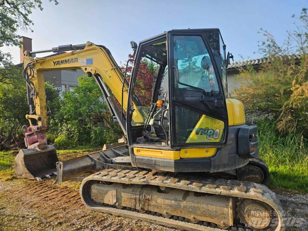 Yanmar Vio 80-1A 中型油圧ショベル 7ｔ-12ｔ（ユンボ・パワーショベル・バックホー）