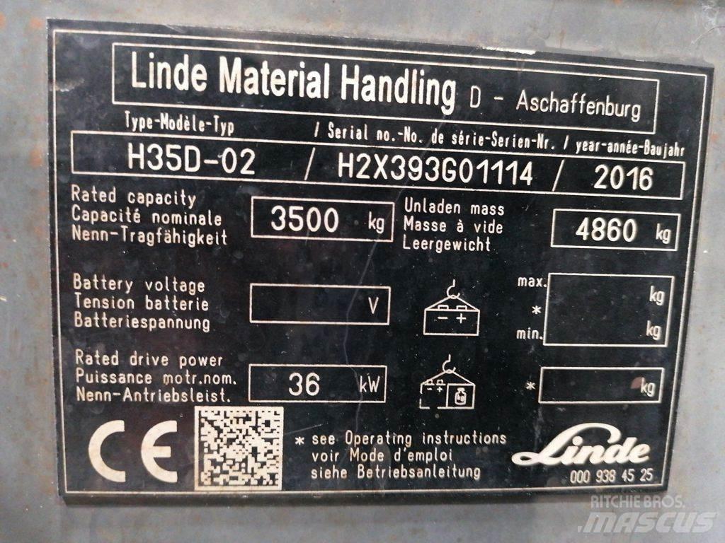 Linde H35D-02 ディーゼル・軽油