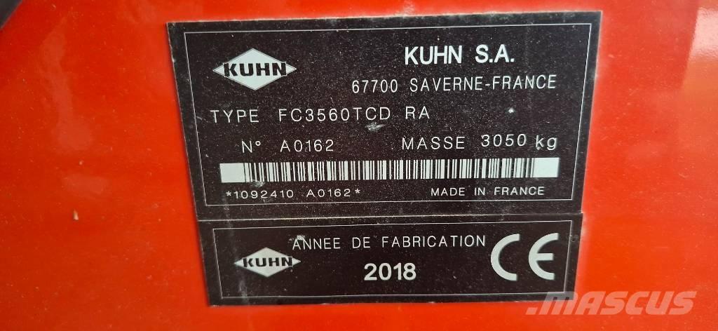 Kuhn FC 3560 TCD RD モアーコンディショナー