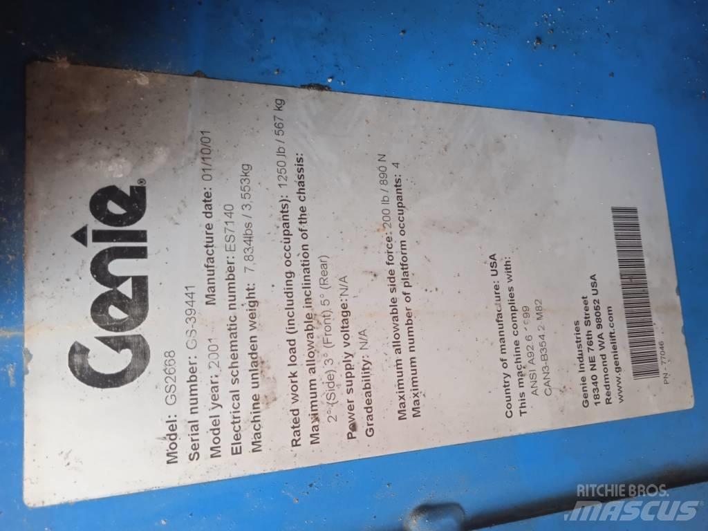 Genie GS 2668 RT シザースリフト