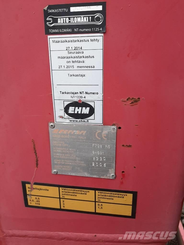 Scania R 124 クレーントラック、ユニック車