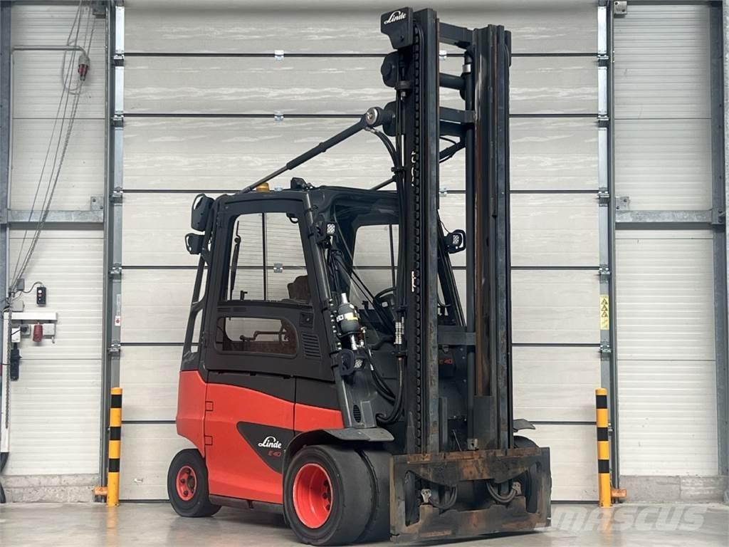 Linde E40H-01/600 バッテリーフォークリフト