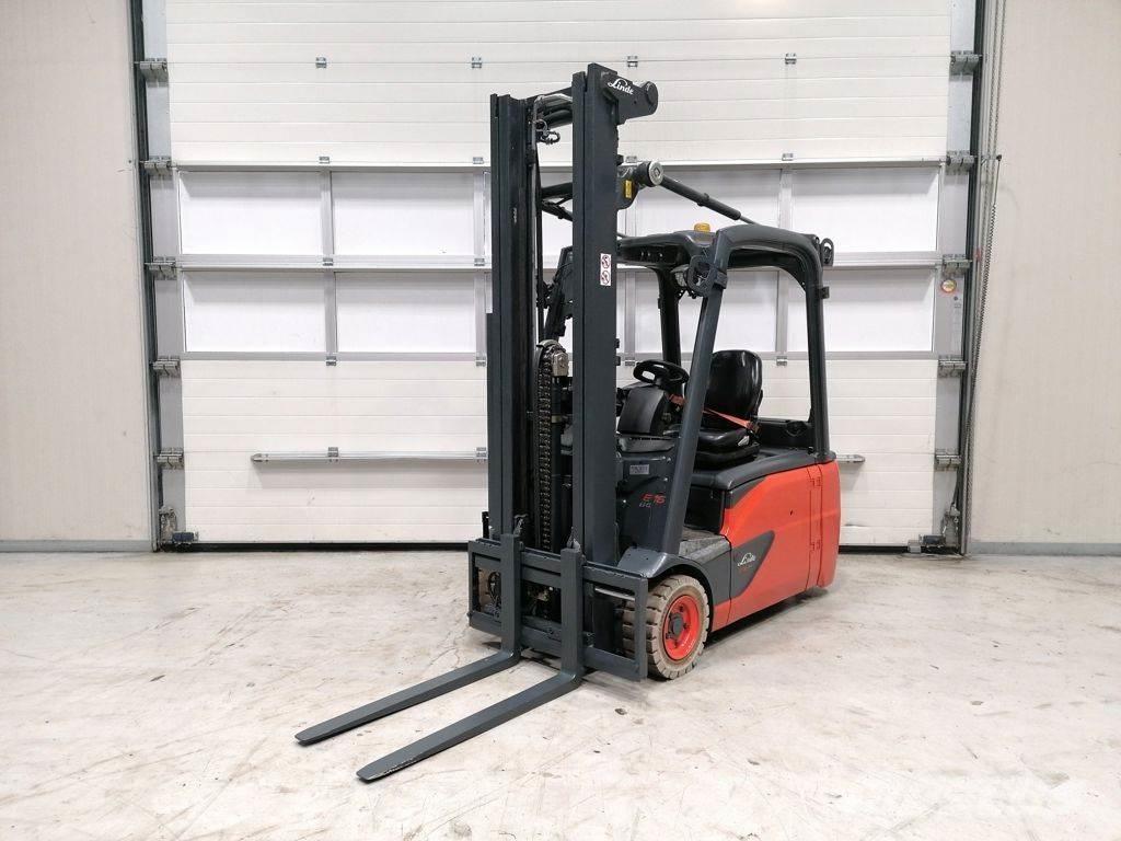 Linde E16L-02 バッテリーフォークリフト